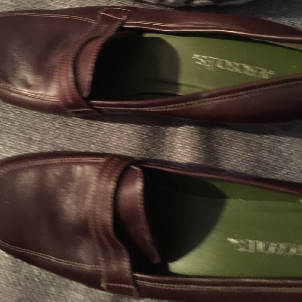 Aerosoles brown leather shoe 👞penny offer style 8 - Picture 4 of 8